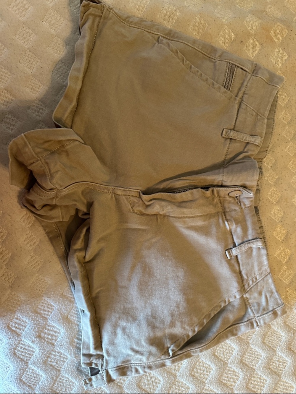 American Eagle Outfitters Beige Stretch Shorts